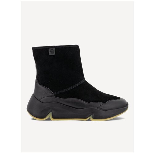 фото Полусапоги ecco chunky sneaker w черный (eur:36)