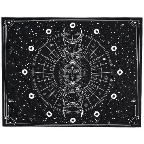 Гобелен настенный SILVARIE Фазы Луны 95х73 см 899₽