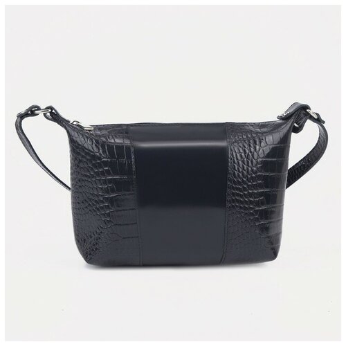 фото Сумка кросс-боди на молнии, цвет синий нет бренда