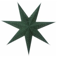 Подвесная бумажная звезда зелёная, 75 см, Edelman
