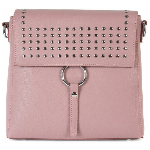 фото Сумка/сумка женская/натуральная кожа/meyninger/св8249/бежевый/модель кросс-боди/с двумя ремешками