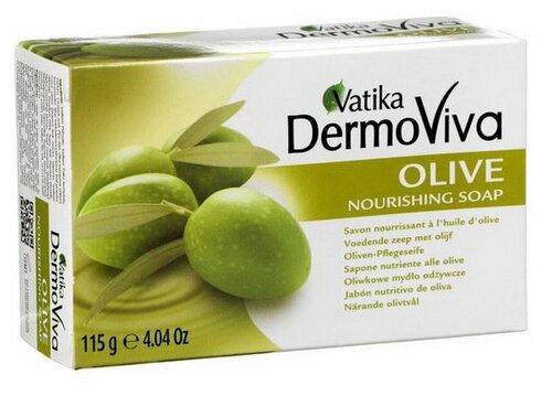 DermoViva Мыло кусковое Olive олива и аралия, 115 г