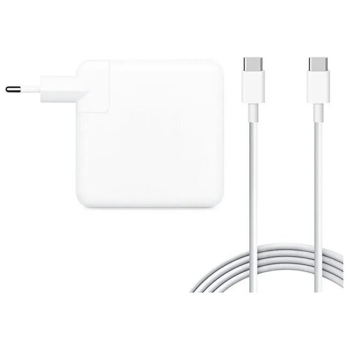 Блок питания для Apple MacBook Pro A1707, A1719, A1990, A2159 USB Type-C 87W + кабель блок питания для apple macbook pro a1707 a1719 a1990 a2159 usb type c 87w кабель