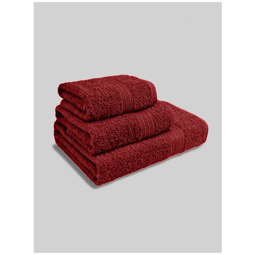 Комплект полотенец байрамали 70x140, 50x90, 40x70 3шт. светло-кремовый