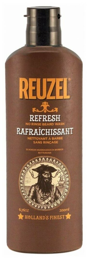 Reuzel Кондиционер для бороды Refresh Bread Wash, 200 мл