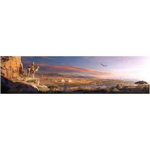 Фотообои Уютная стена Панорама Ассасин Крид 1080х270 см Бесшовные Премиум (единым полотном)