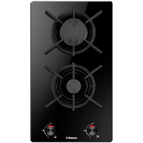 Поверхность газовая Hansa BHKS310300домино газ на стеклчугунподжгаз контрчёрн 1249500₽