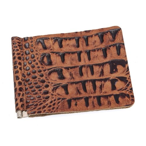 фото Зажим для денег из натуральной кожи кing сollection