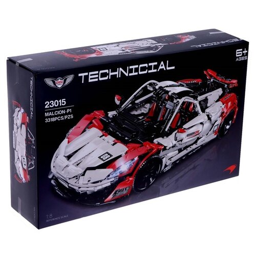Конструктор техно «Спорткар», 3318 деталей
