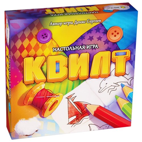 Игра настольная Эврикус Квилт BG-12053 .
