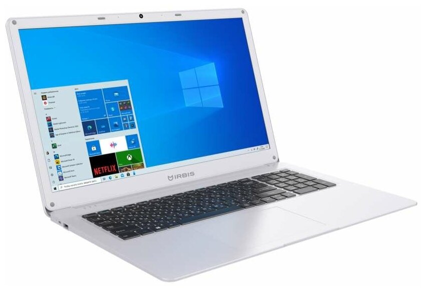 Ноутбук Irbis NB703 Intel Pentium J3710 16 GHz - 264 GHz 4096 Mb 173 WXGA 1600x900 128 Gb DVD нет Intel HD Graphics 405 Windows 10 Professional белый 198 кг