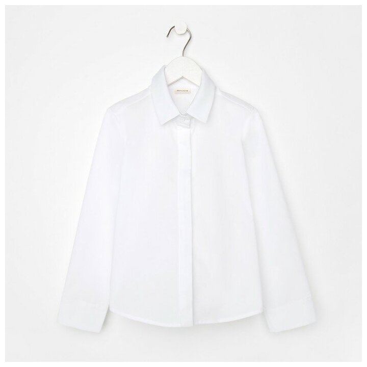 Блузка для девочки MINAKU цвет белый рост 158 см