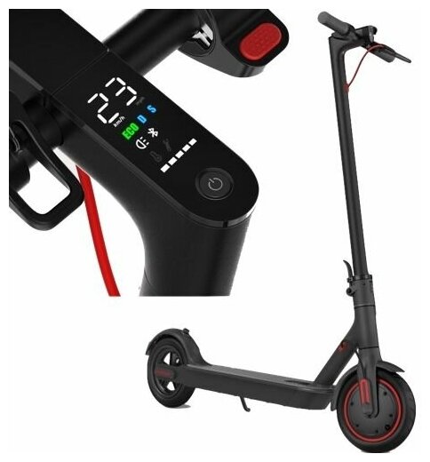 Электросамокат Xiaomi Mijia Electric Scooter 1S (FBC4027CN) Black - фото №6