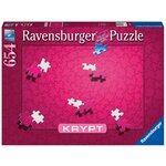 Пазл Ravensburger 654 деталей: Крипт. Розовый - изображение