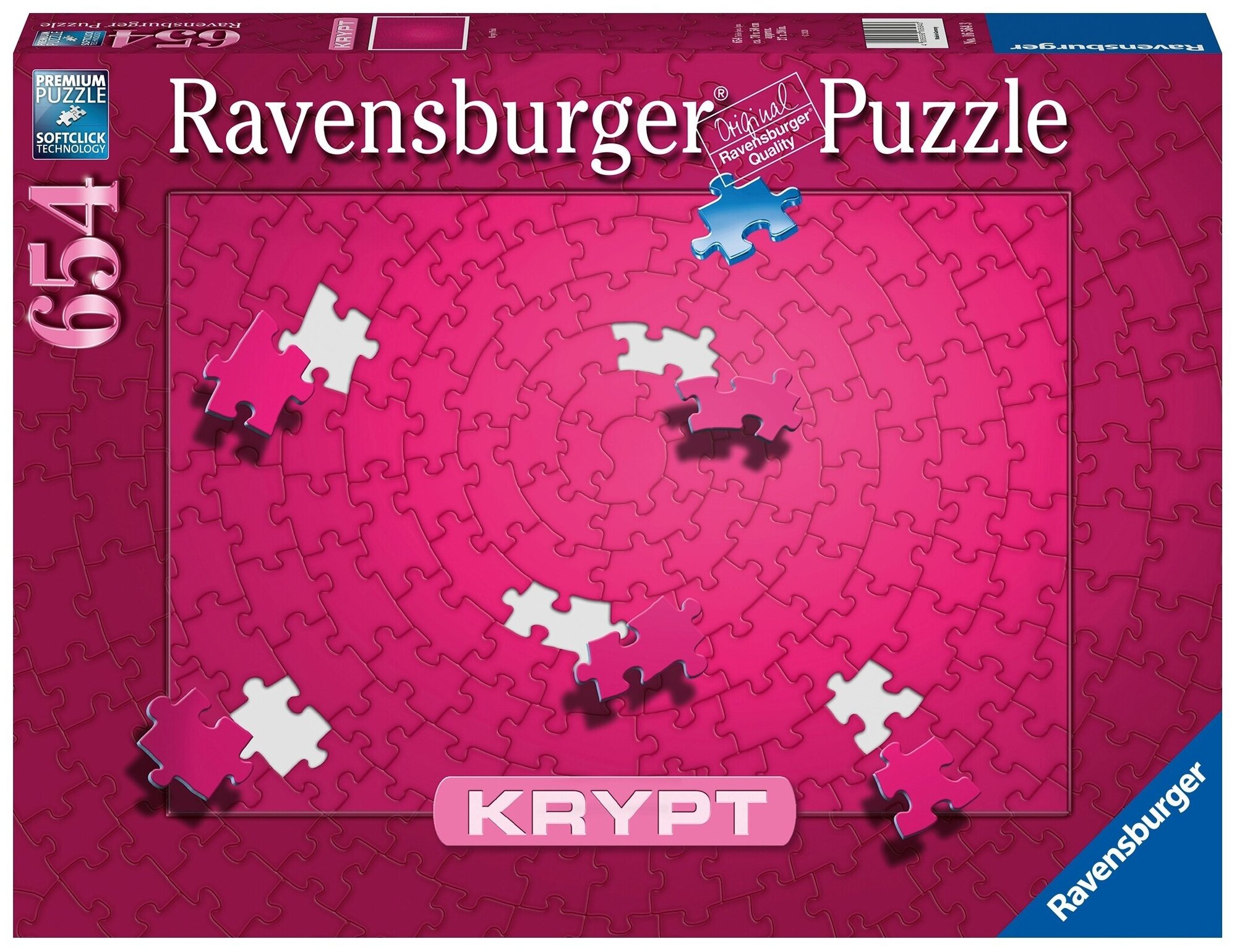 Пазл Ravensburger "Крипт Розовый", 654 элемента (16564)