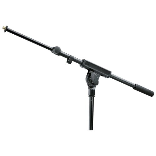 ultimate js tb100 телескопическая штанга 48 88см для микрофонной стойки Микрофонная стойка K&M 21140-300-55, черный