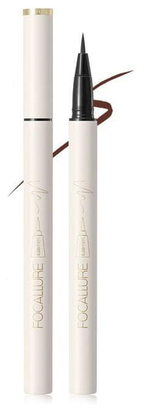 FOCALLURE Lasting Waterproof Liquid Eyeliner, 0.8 мм, оттенок S02 brown