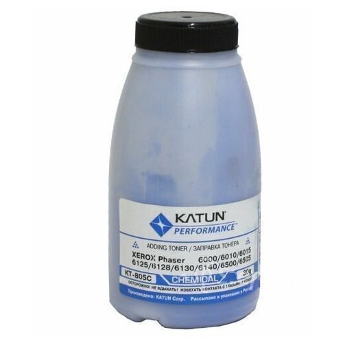 Katun KT-808C тонер (HP 126A) голубой 25 гр (совместимый)