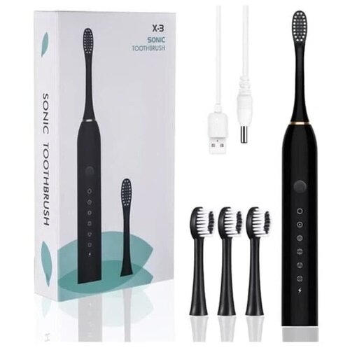 Электрическая ультразвуковая зубная щетка URM Щетка для чистки зубов детей и взрослых 108500₽