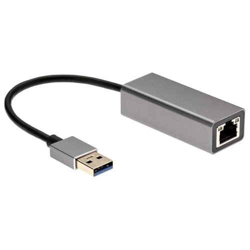 Кабель Aopen/qust USB 3.0 (Am) --> LAN RJ-45 1000 Mbps, кабель aopen qust usb 3 1 type cm