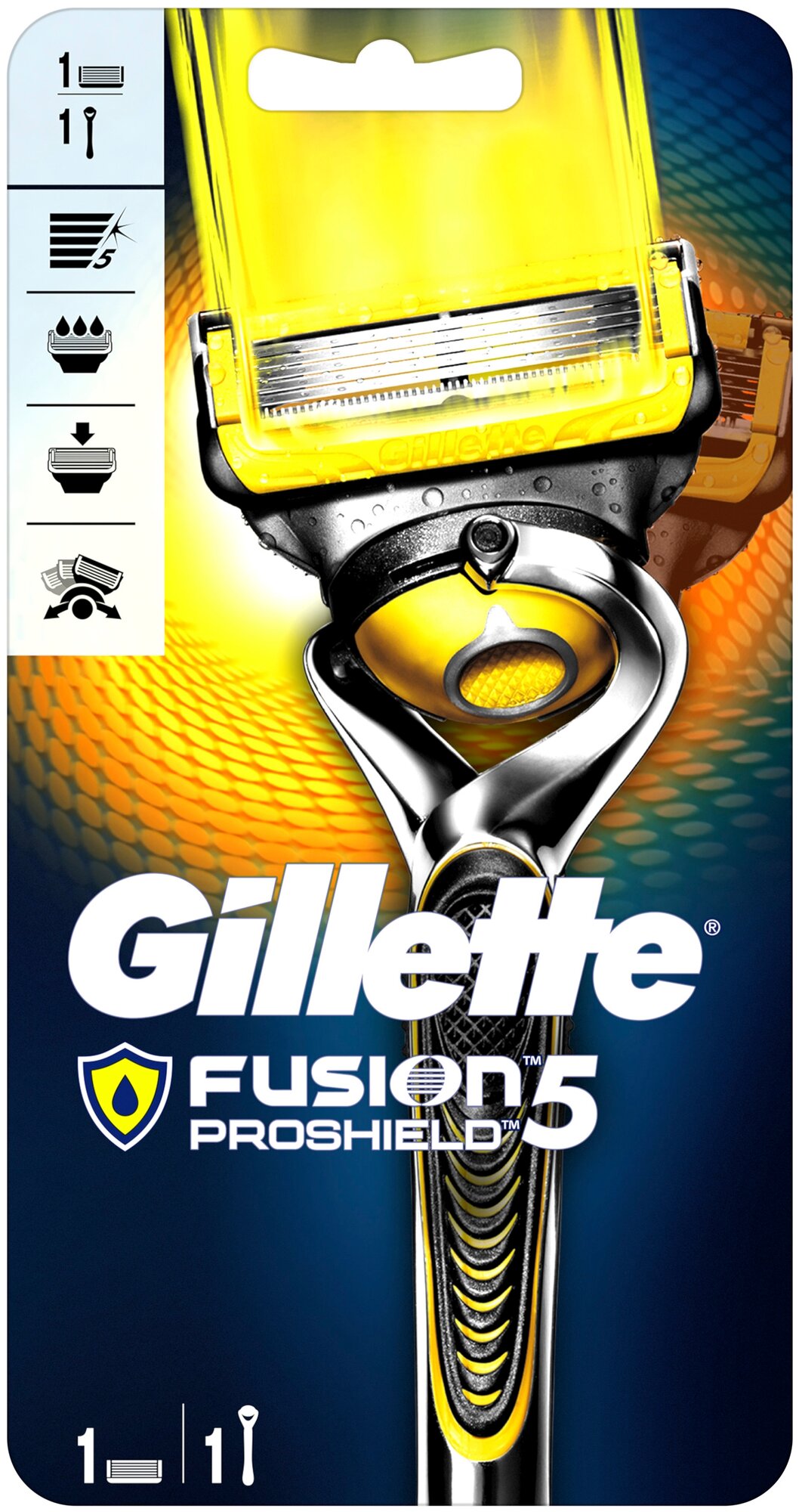 Многоразовый бритвенный станок Gillette Fusion5 Proshield Flexball