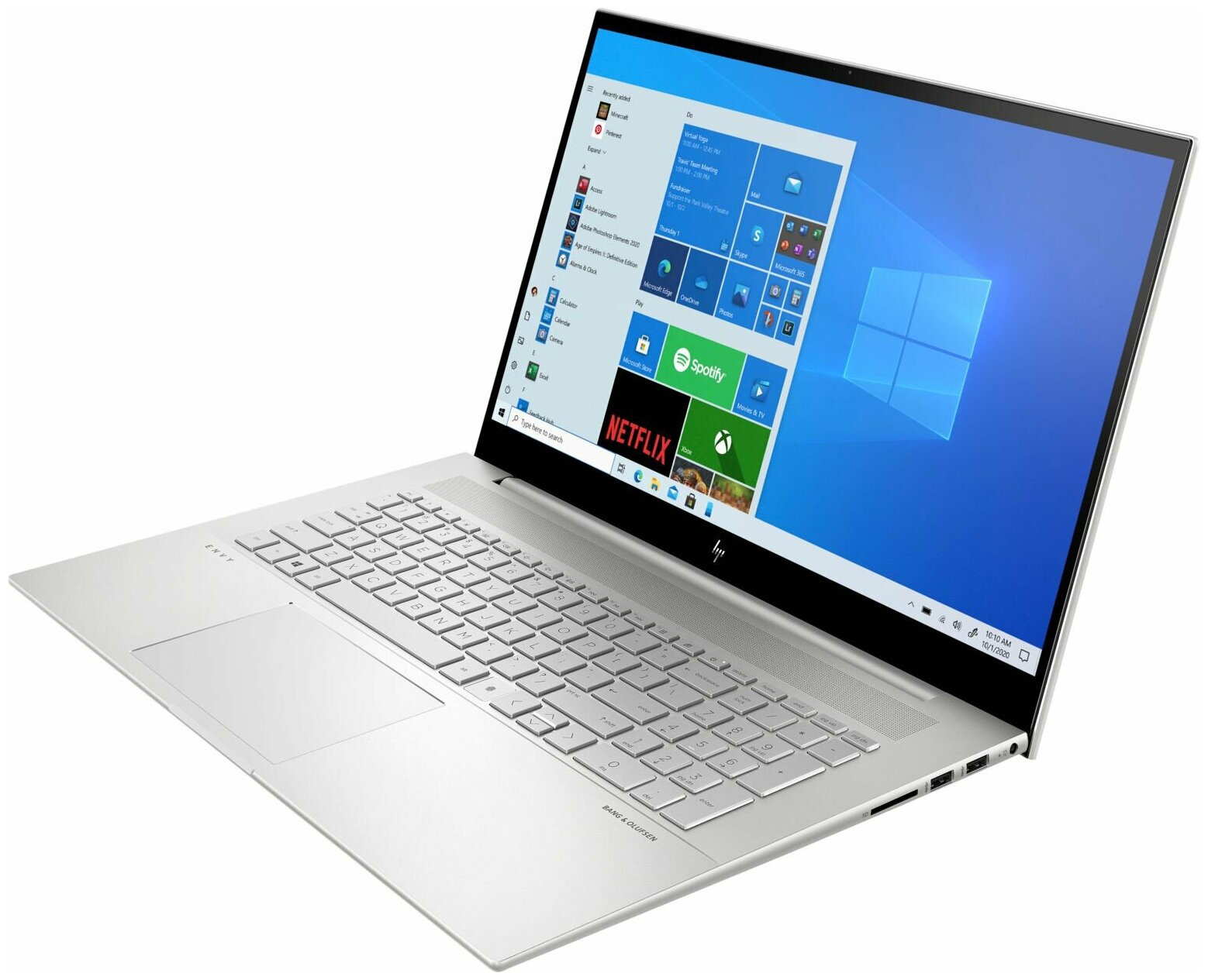 173 Ноутбук HP Envy 17-ch0026ur 1920x1080Core i5 1135G78Gb512 SSD