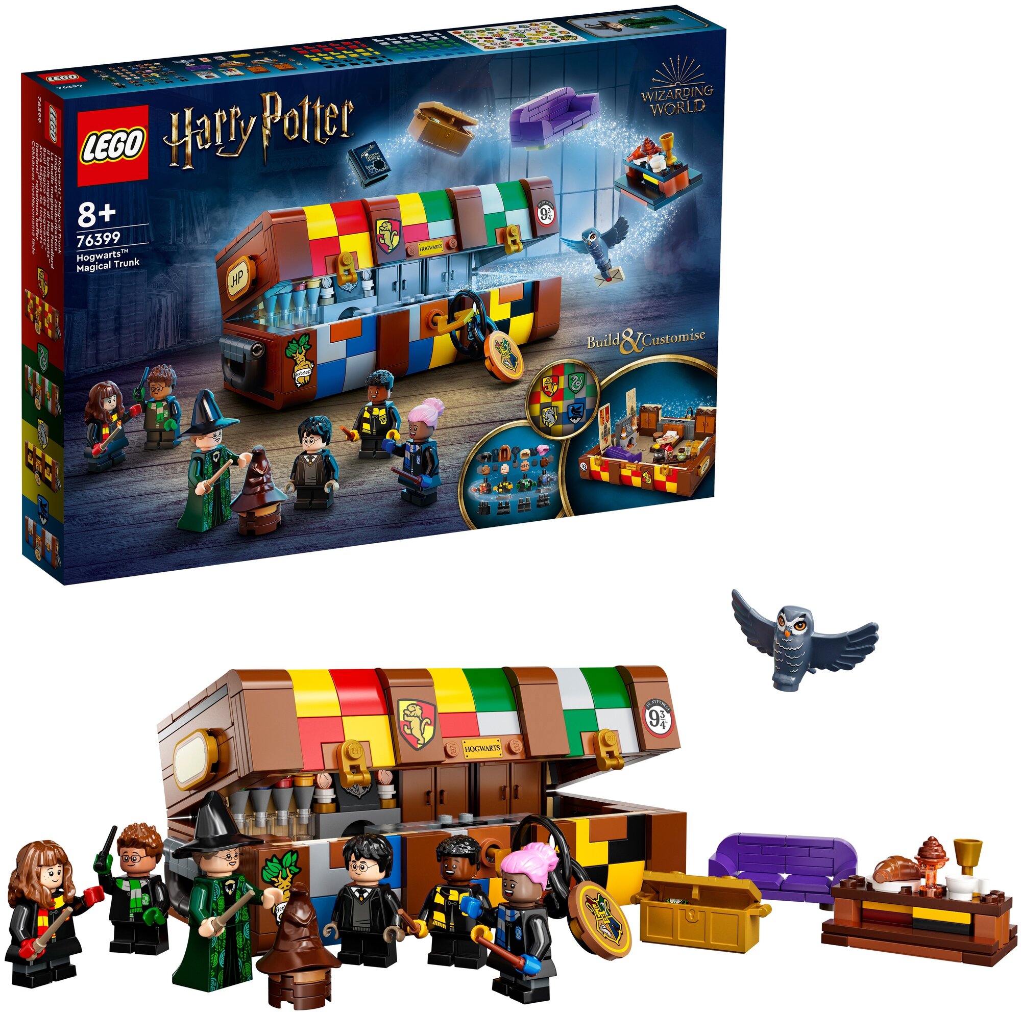 Конструктор LEGO Harry Potter 76399 "Волшебный чемодан Хогвартса" - фото №4