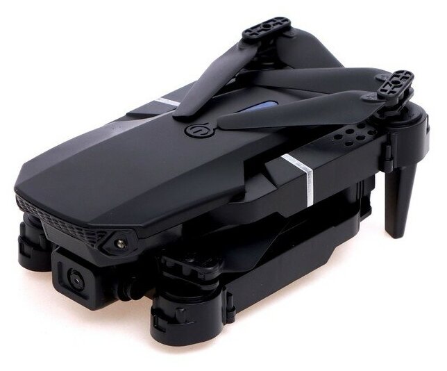 Квадрокоптер на радиоуправлении FLYDRONE камера 1080P барометр Wi-Fi 2 аккумулятора цвет чёрный