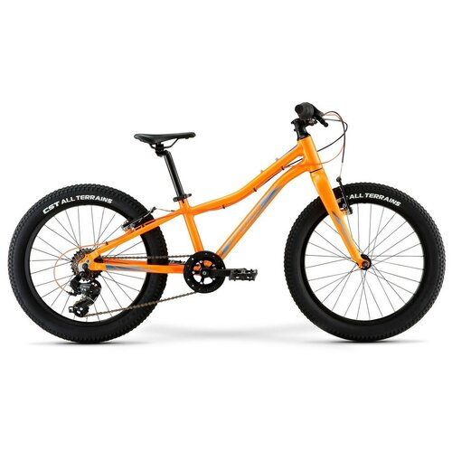 Детский велосипед Merida Matts J.20+ Eco, год 2022, цвет Оранжевый-Синий