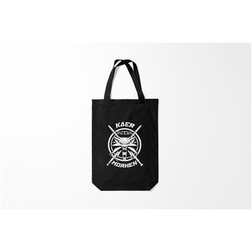 фото Сумка-шоппер / 31х42 см / геймерам / the witcher ведьмак burnettie