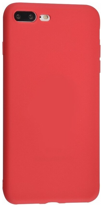 Чехол силиконовый для iPhone 7 Plus/8 Plus, good quality, красный