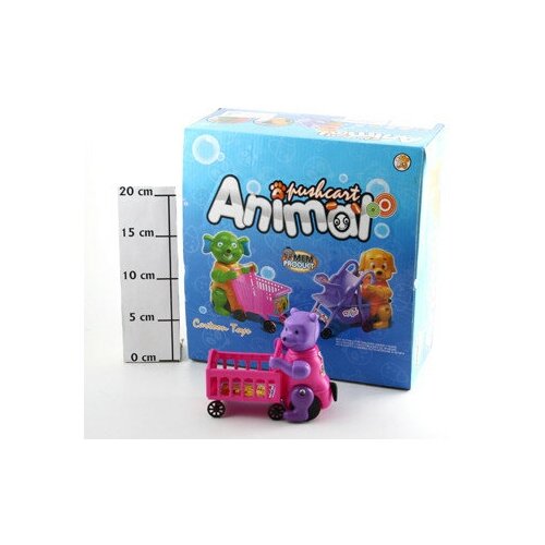 Набор заводных игрушек Shantou 8 шт, 28*26*15 см, Животное с тележкой, Pushcart Animal (В33521)