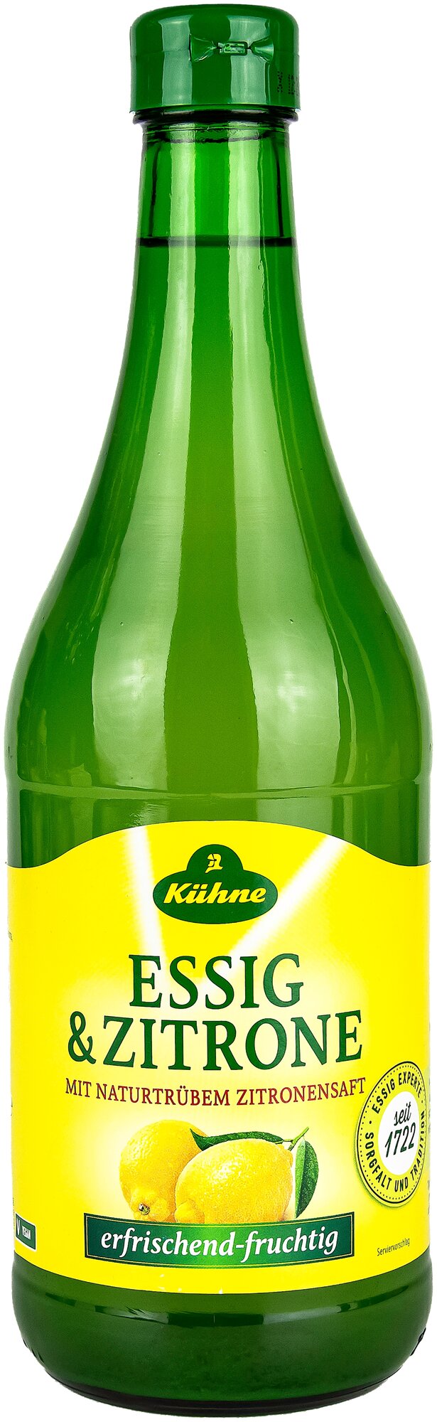 Укасус Kuhne Vinegar+Lemon с лимонным соком 5%, 750 мл