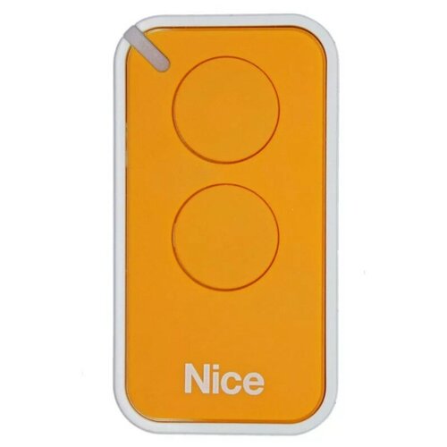 Пульт для ворот и шлагбаума Nice Era-Inti 2-х канальный, желтый