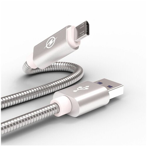 data кабель микро usb золотой cb520 umu 10g wiiix 1м Аксессуар WIIIX USB - MicroUSB 1m Silver CB520-UMU-10S