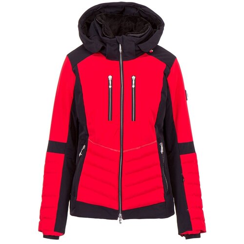 Куртка Descente, размер 36, красный, черный