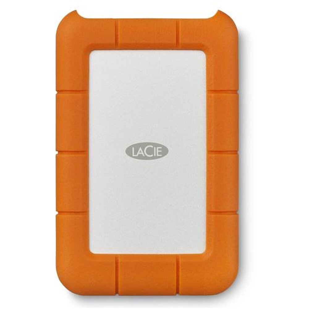 Внешний HDD Lacie Rugged USB-C 7200 rpm 1 TB оранжевый