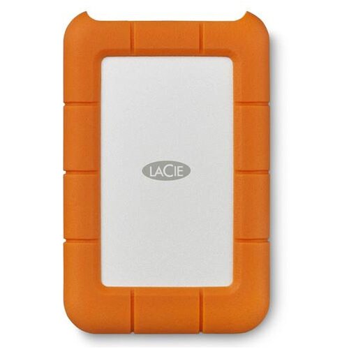 4 ТБ Внешний HDD Lacie Rugged USB-C 7200 rpm, USB 3.2 Gen 1 Type-C, оранжевый