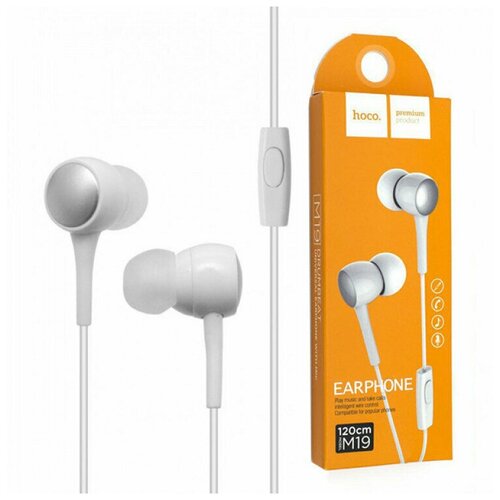 Наушники Hoco M19 Белый 43400₽