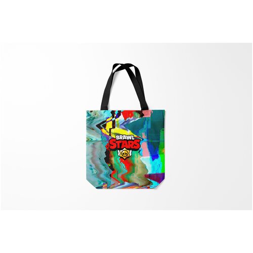 фото Сумка-шоппер / 40х40 см / геймерам / brawl stars burnettie