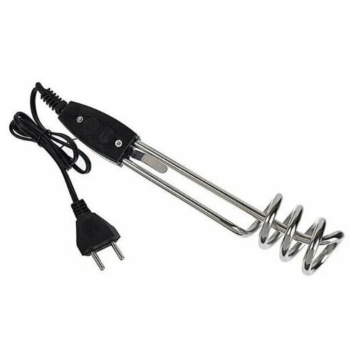 Кипятильник электрический 909-007 220В 1200Вт шнур 75 см цвет - черный 1 шт 37900₽