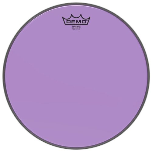 Пластик для барабана 13 Emperor Colortone Remo BE-0313-CT-PU remo be 0310 ct pu 10 emperor colortone пластик для барабана прозрачный двойной пурпурный