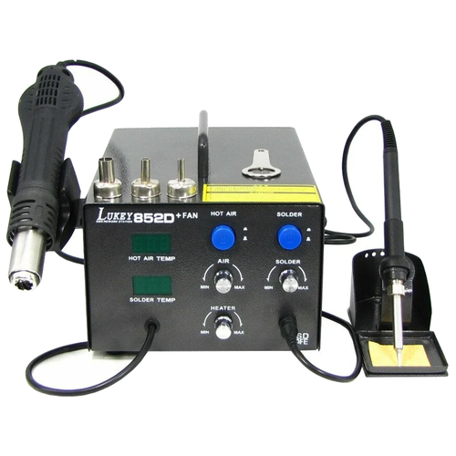 Станция паяльная LUKEY 852D+FAN