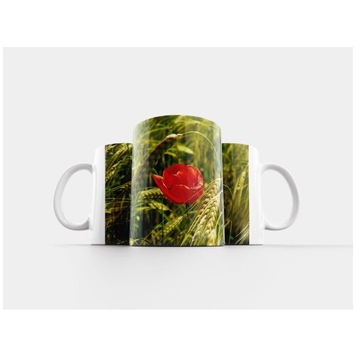 фото Кружка "природа, поле, летом" 320 мл lotsprints