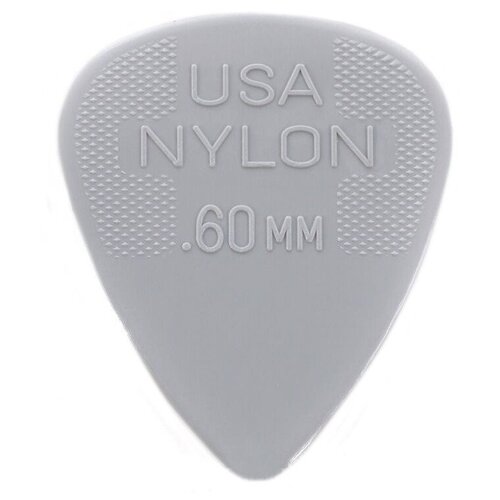 Медиаторы 72шт Dunlop 44R.60 Nylon Standard Медиаторы 72шт, толщина 0,60мм