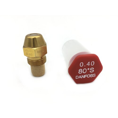 Топливная форсунка Danfoss 0.40GPH,80S 030F8904 форсунка danfoss s gph 0 75 60 т к 04020720 арт 04030500