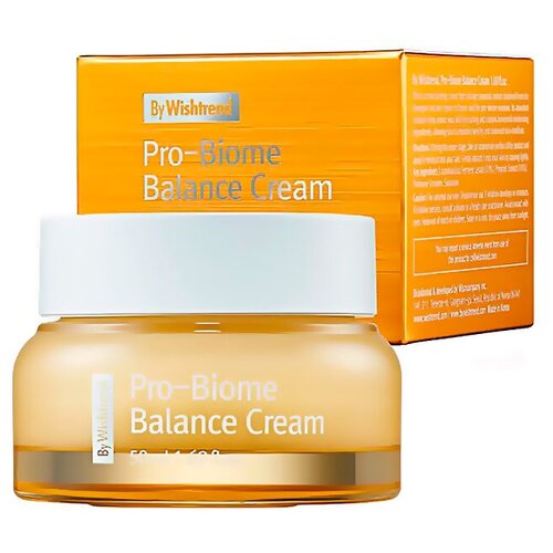 BY WISHTREND Крем для лица увлажняющий с прополисом и пробиотиками. Pro-biome balance cream, 50 мл.