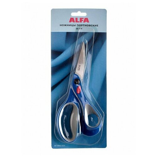 Ножницы портновские ALFA 20 см, нержавеющая сталь (AF 1002-80H) ножницы портновские alfa af 1002 80h