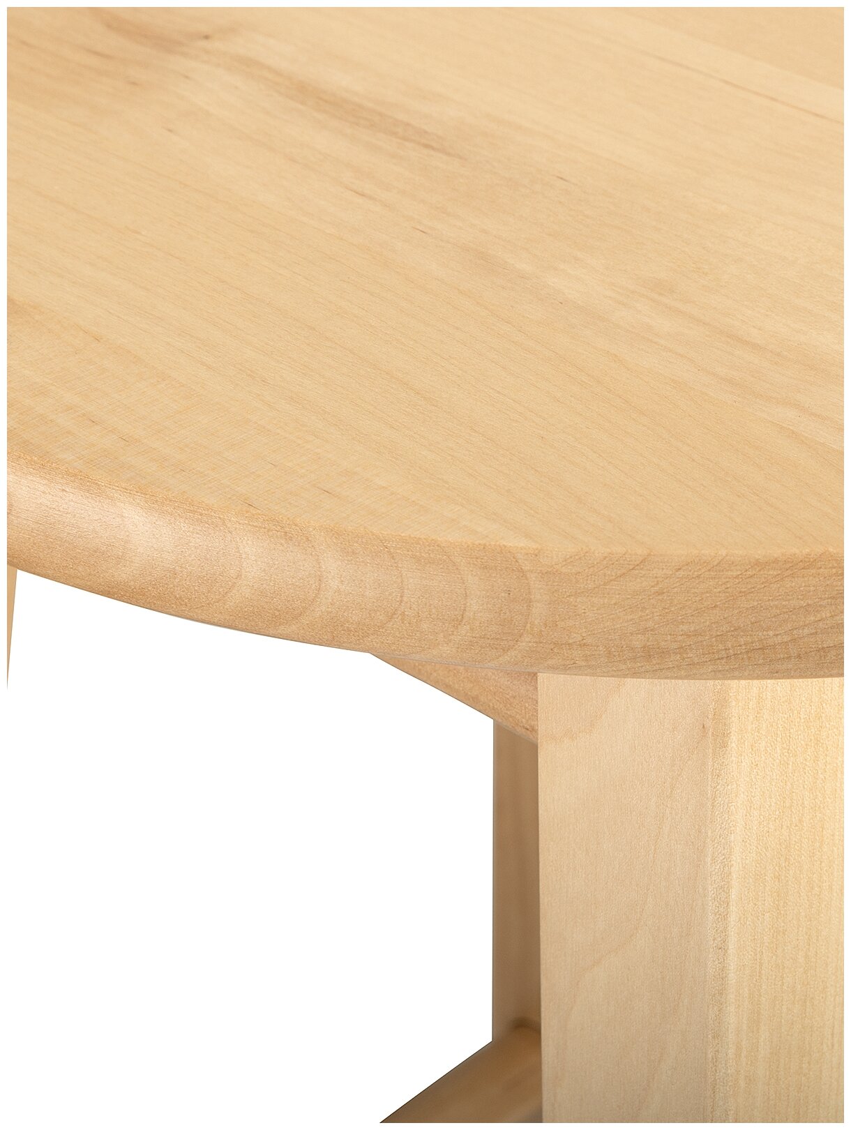 Табурет KETT-UP , деревянный, сиденье круглое, лак - фото №4