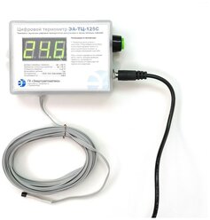 Цифровой термометр для сауны с выносным термодатчиком, -55...+125 °С